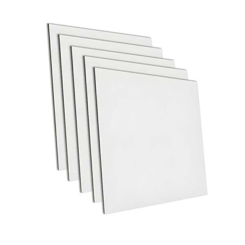 white premium vinyl tiles