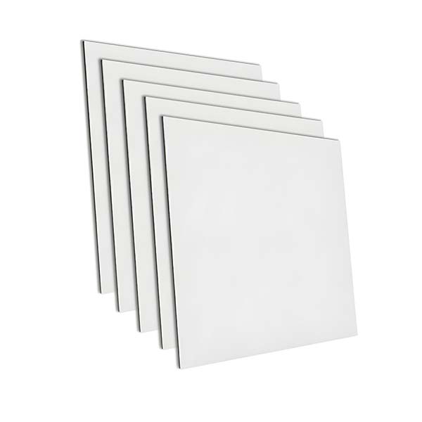 white premium vinyl tiles